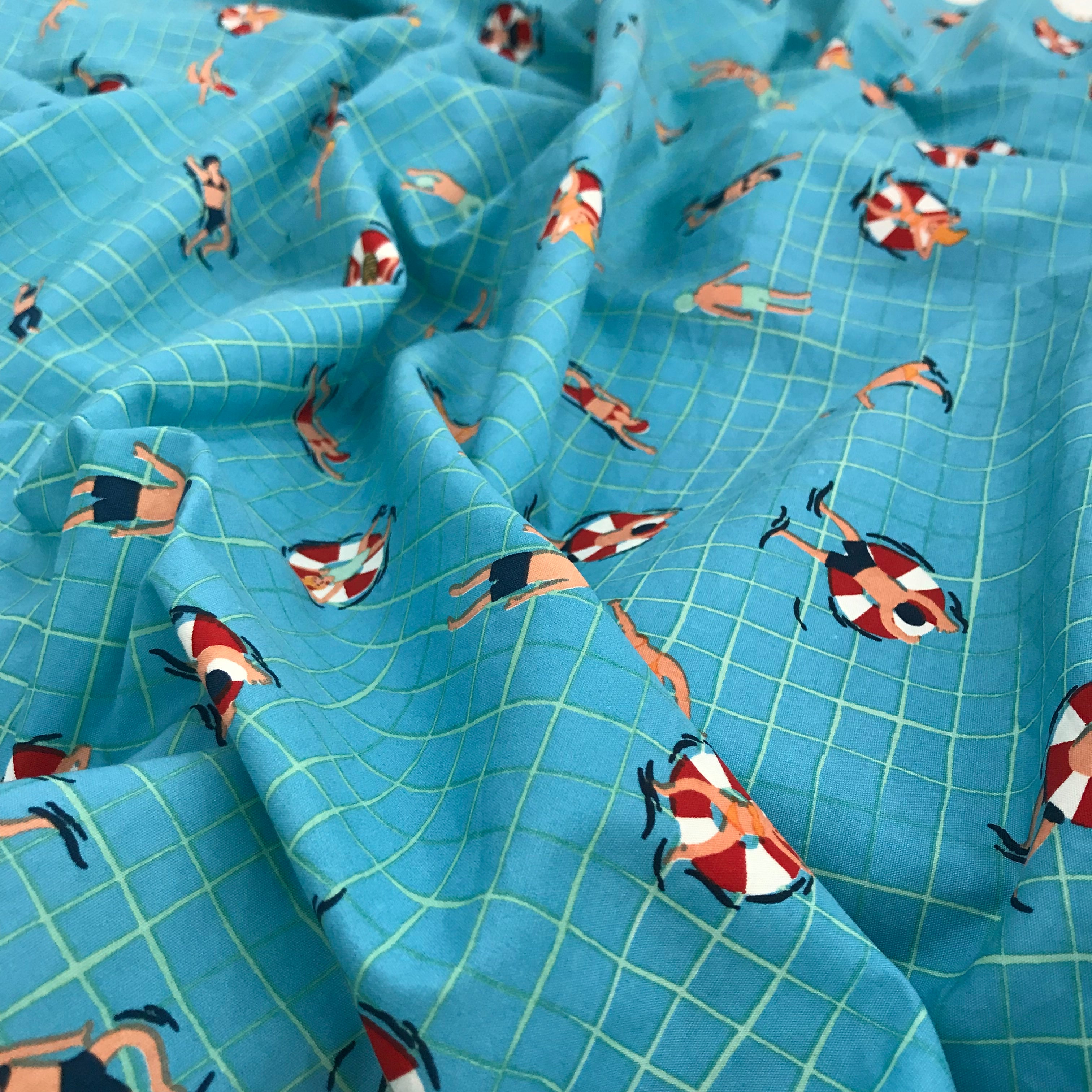 Lyco Poplin | Fun In The Pool