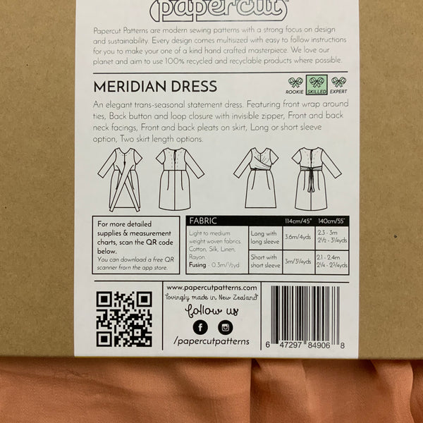 Paper Pattern : Meridian Dress | Papercut Patterns