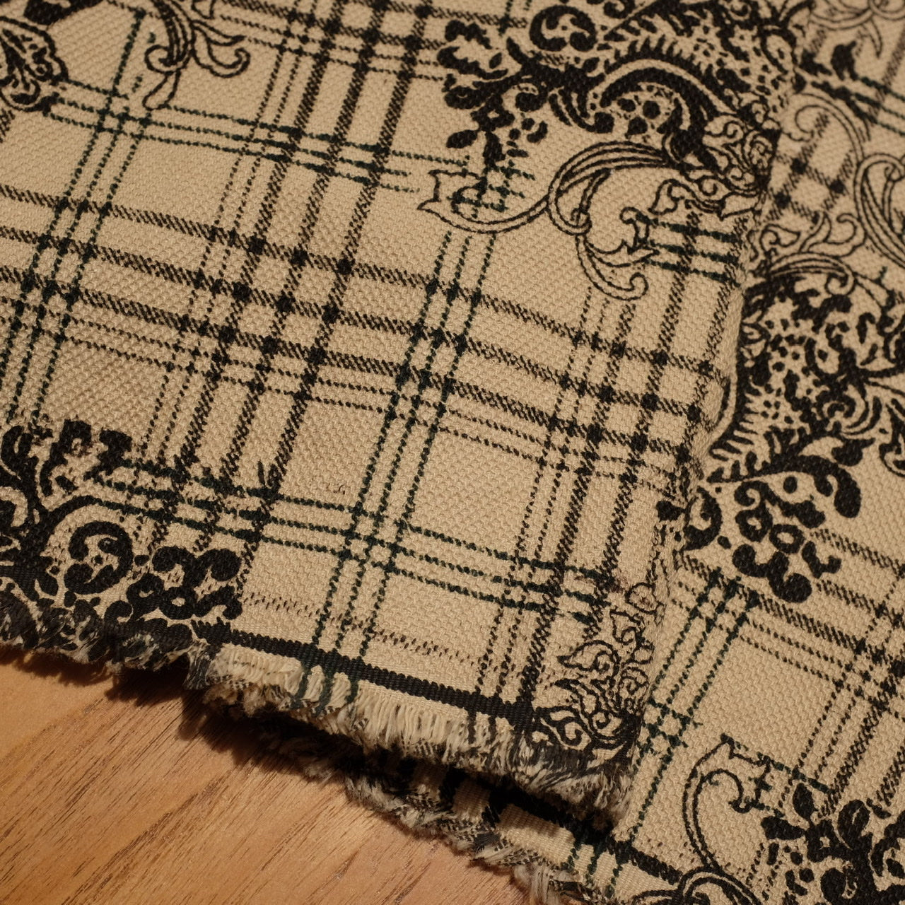 Cotton Dobby | Ornament Square