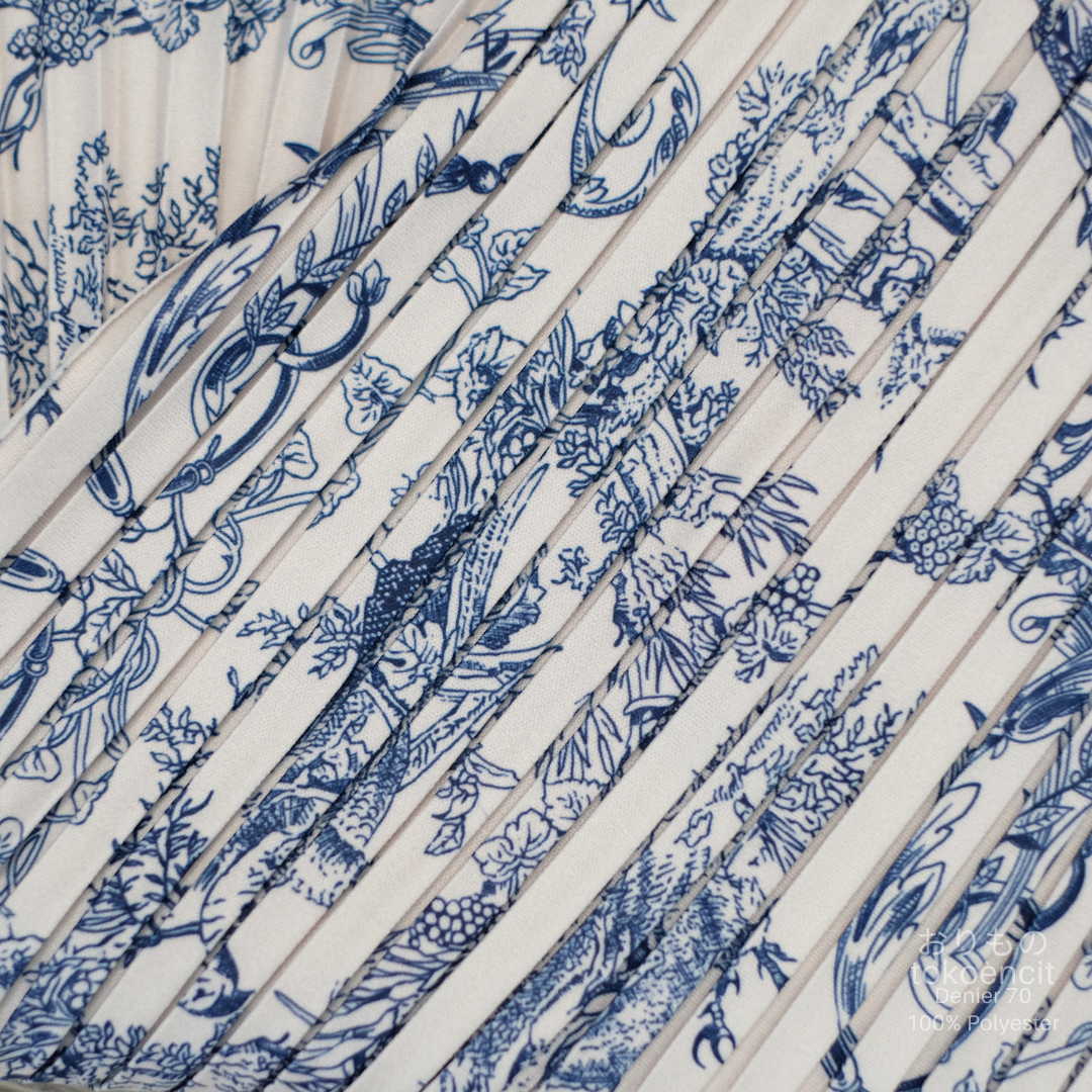Denier Pleats | Pleat Box Side Jungle Pasley