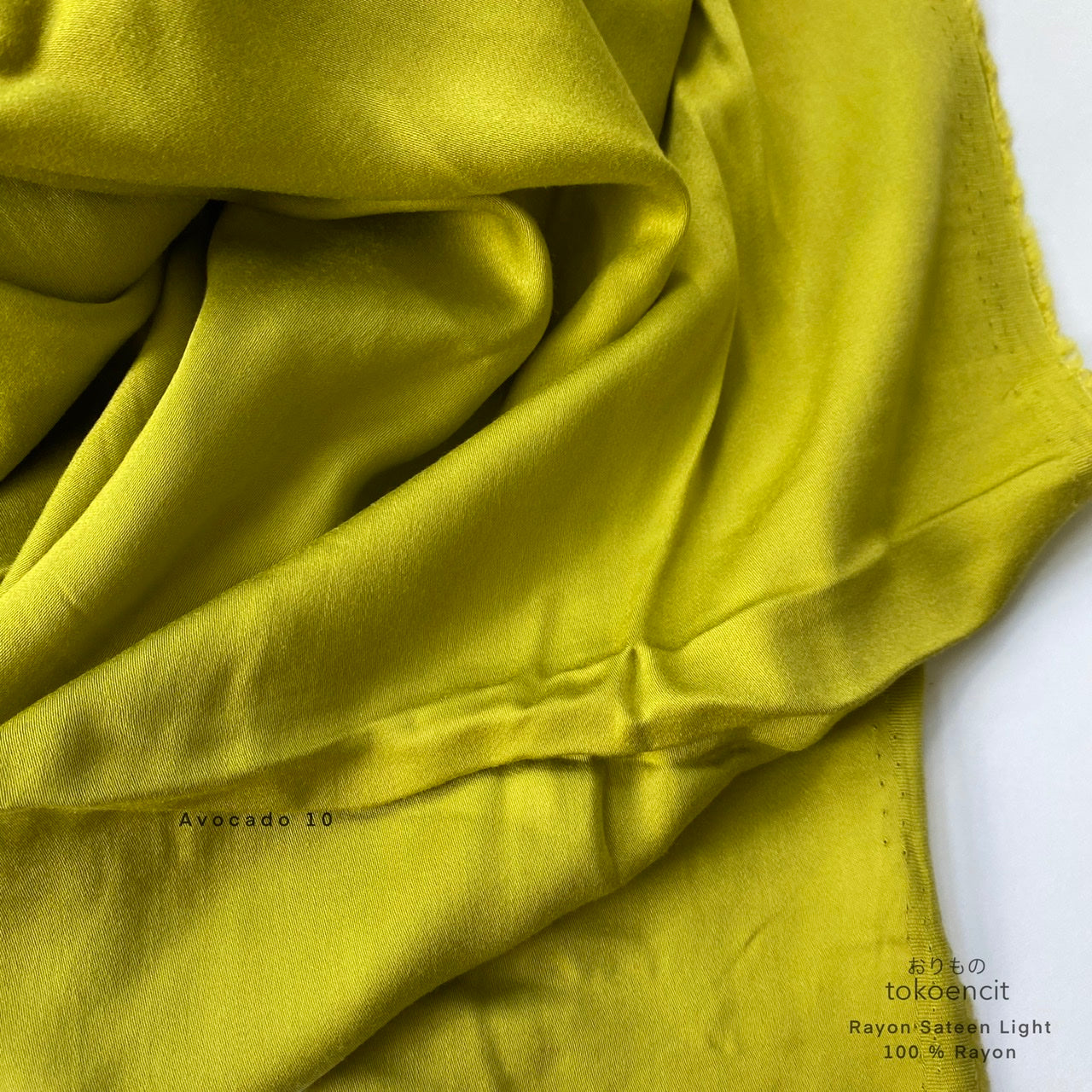 Rayon Sateen Light | Solid