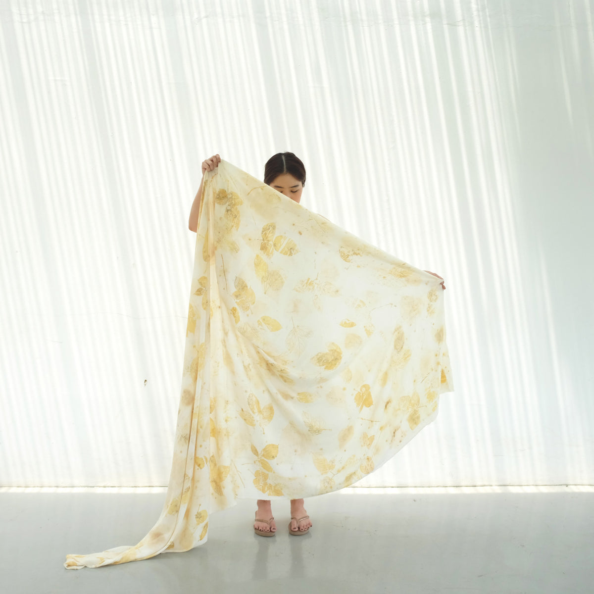 Eco Print by Hastin | Oroxilum Indicium
