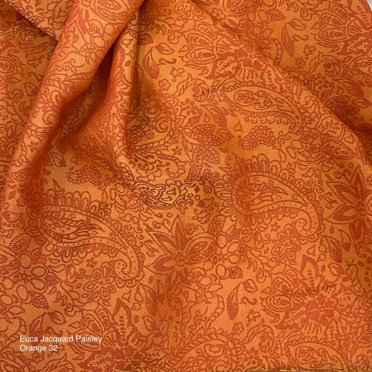 Tencel Jacquard | Paisley Solid