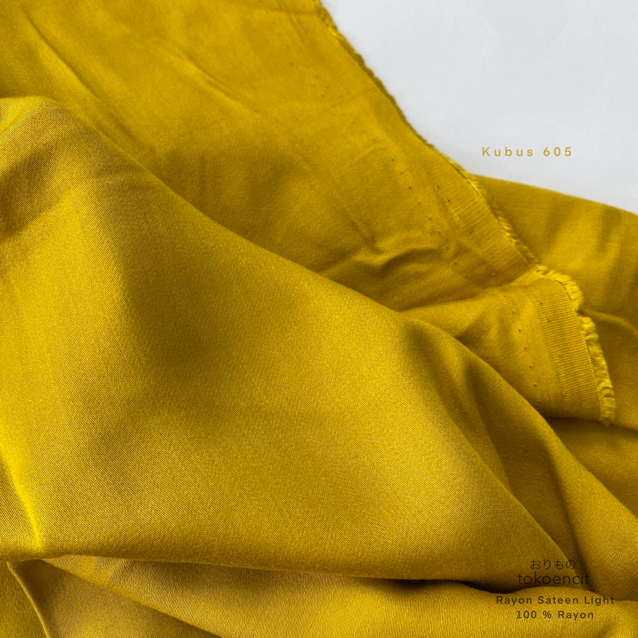 Rayon Sateen Light | Solid