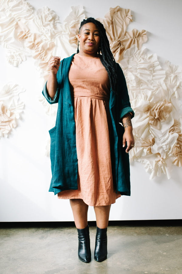 Paper Pattern : Lichen Duster / Dress | Sew Liberated