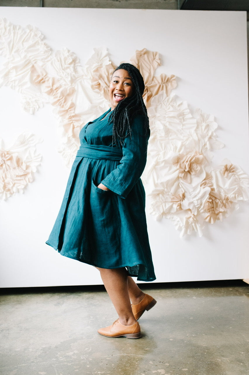 Paper Pattern : Lichen Duster / Dress | Sew Liberated
