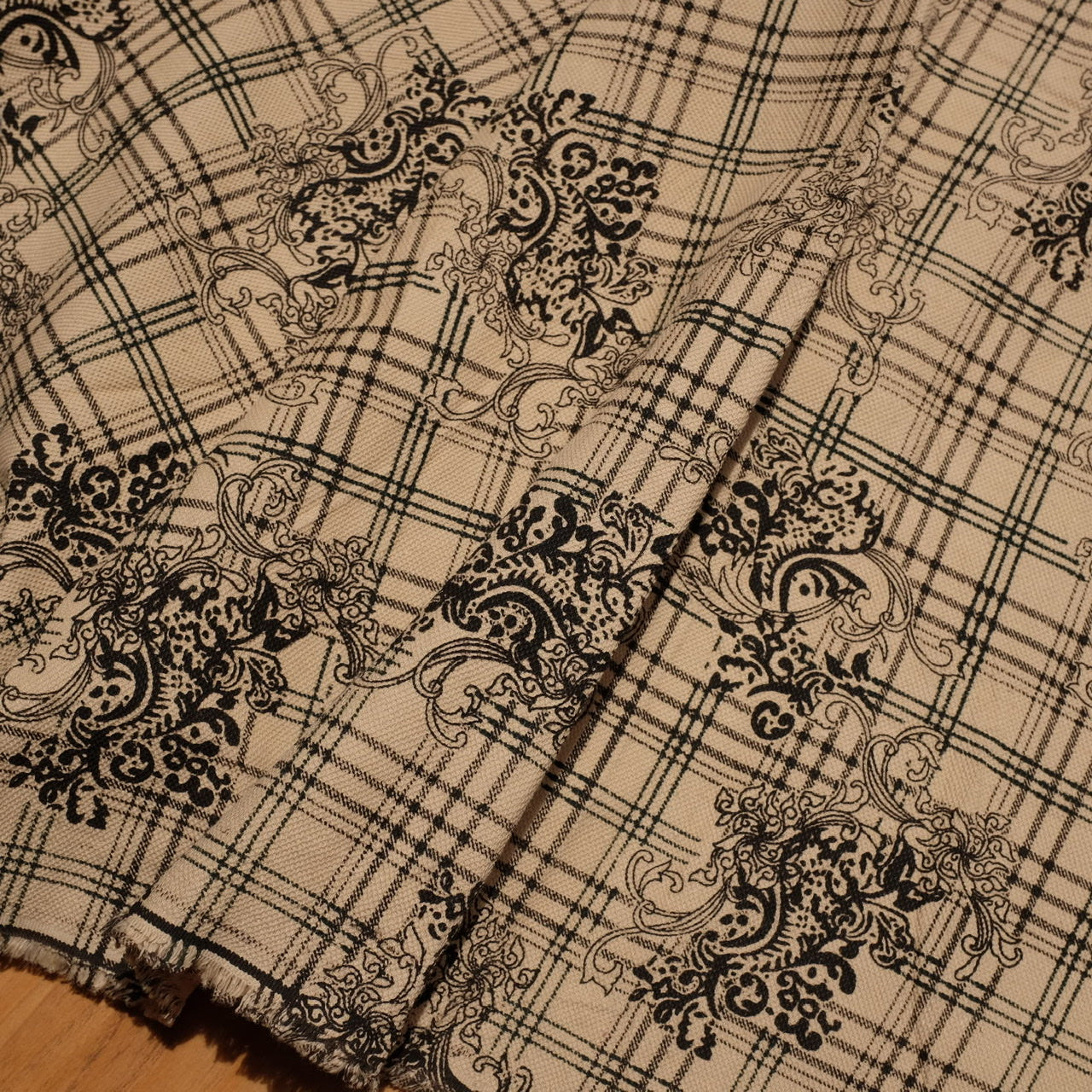 Cotton Dobby | Ornament Square