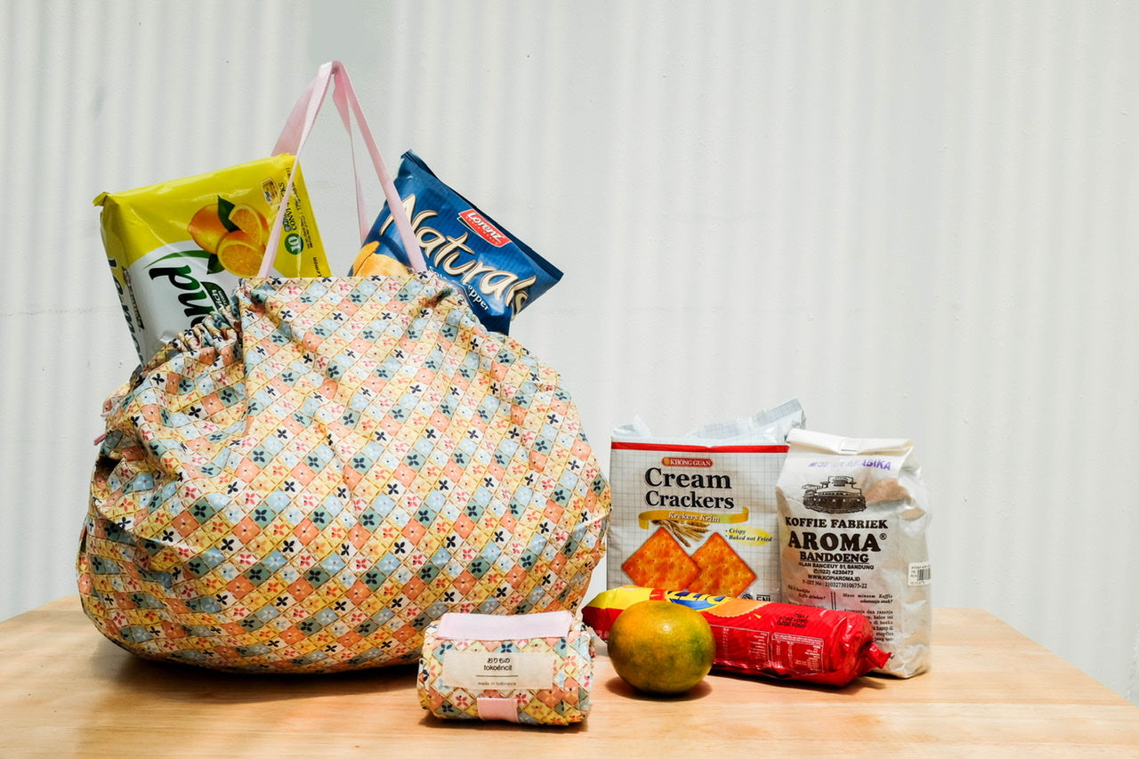Tas Gulung | Geranium