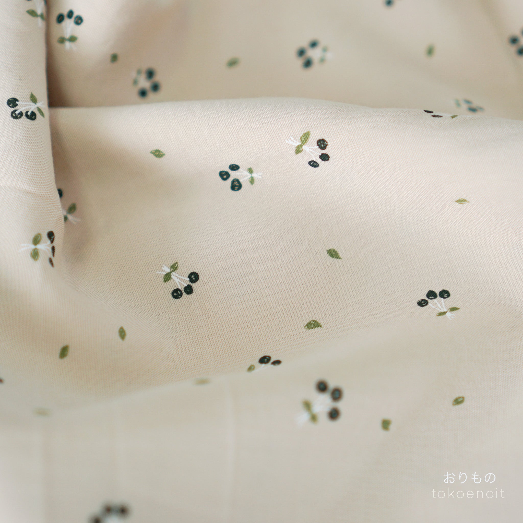Heavy Poplin | Flower Bouquet Cream