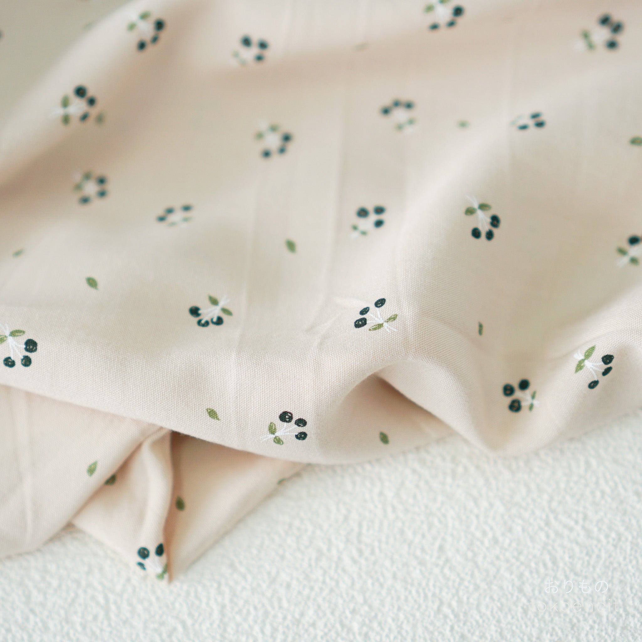 Heavy Poplin | Flower Bouquet Cream