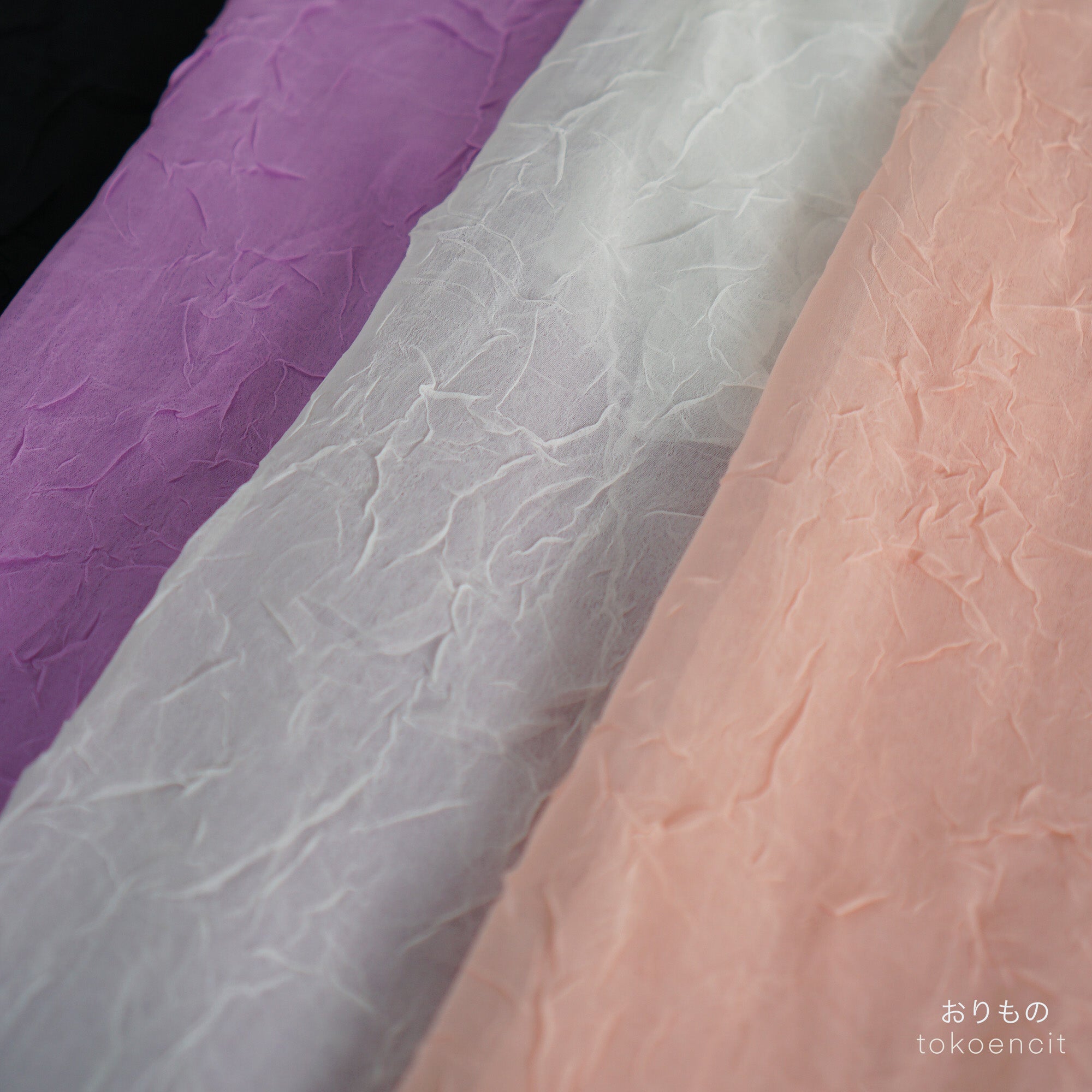 Chiffon Silk | Pleat Schiwakako