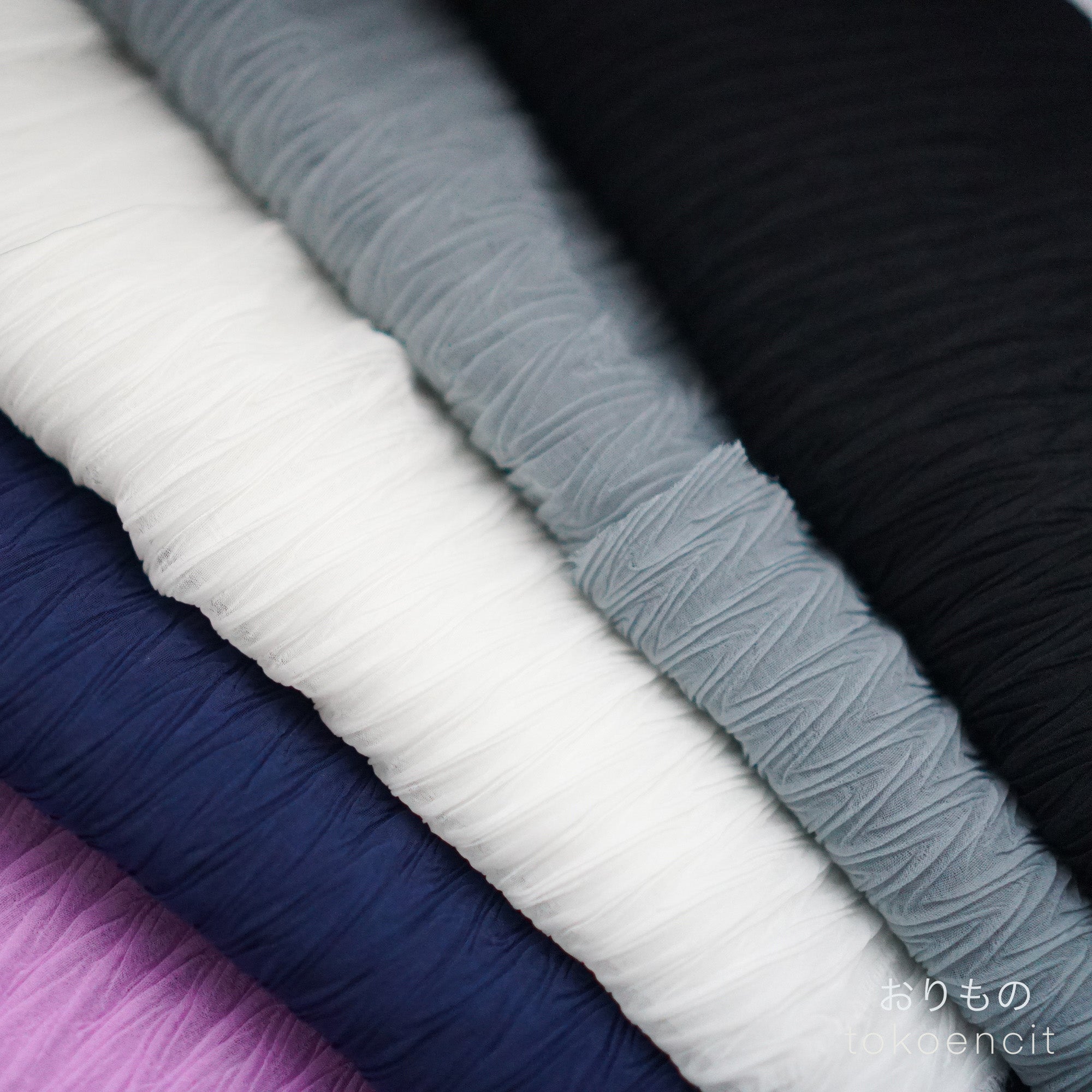 Chiffon Silk | Pineapple Pleats (wajik)