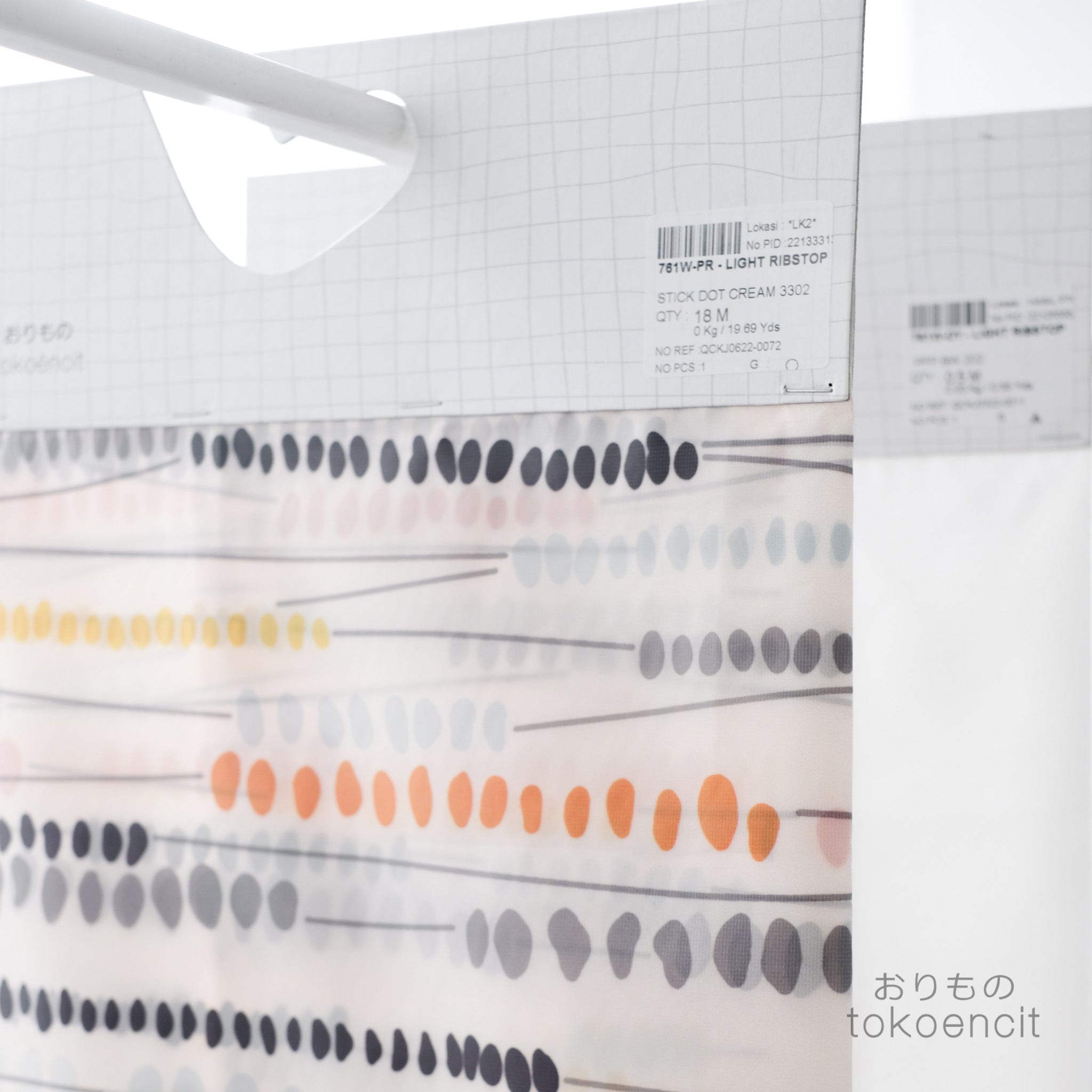 Light Ribstop | Stick Dot