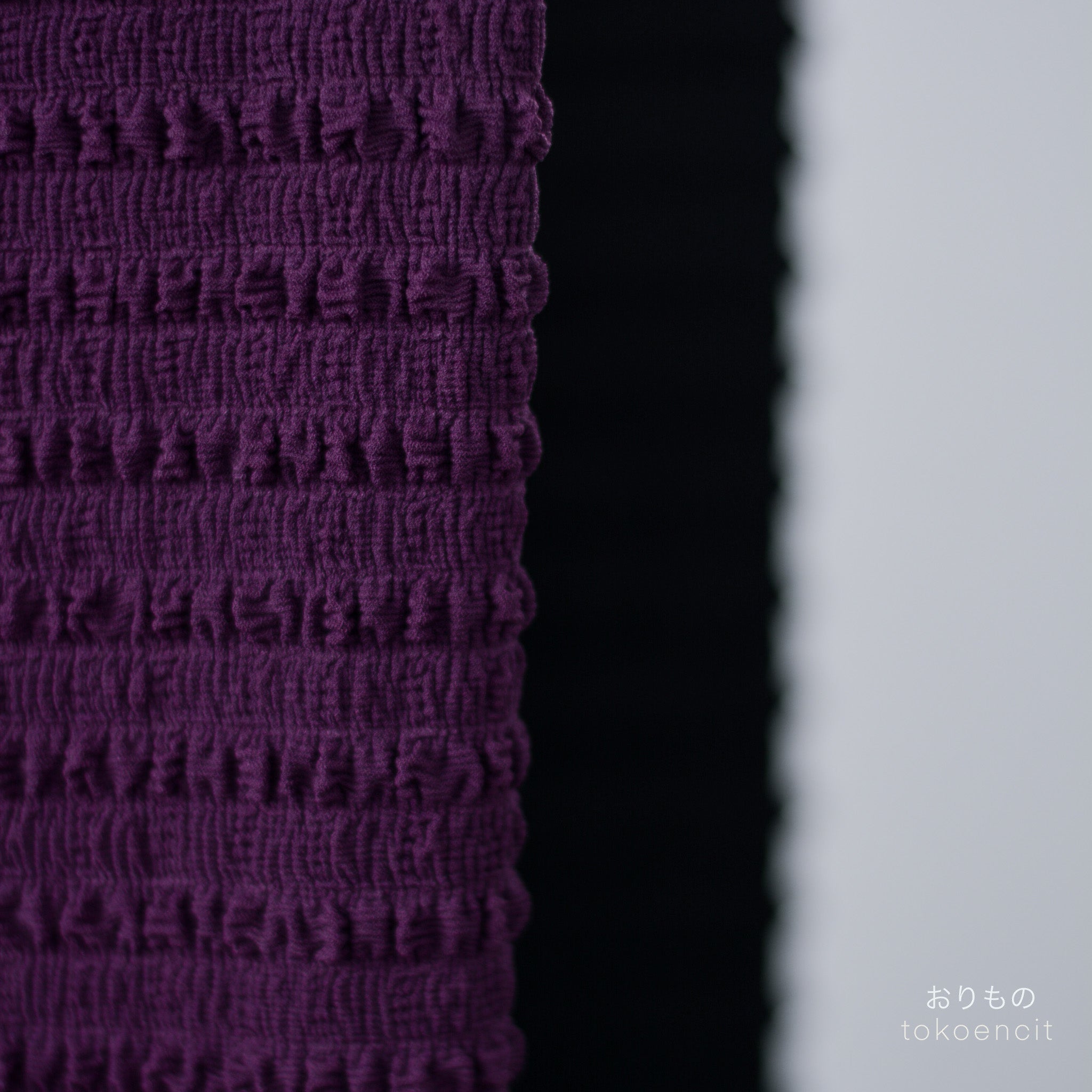 Poly Crepe | Popcorn Pleat