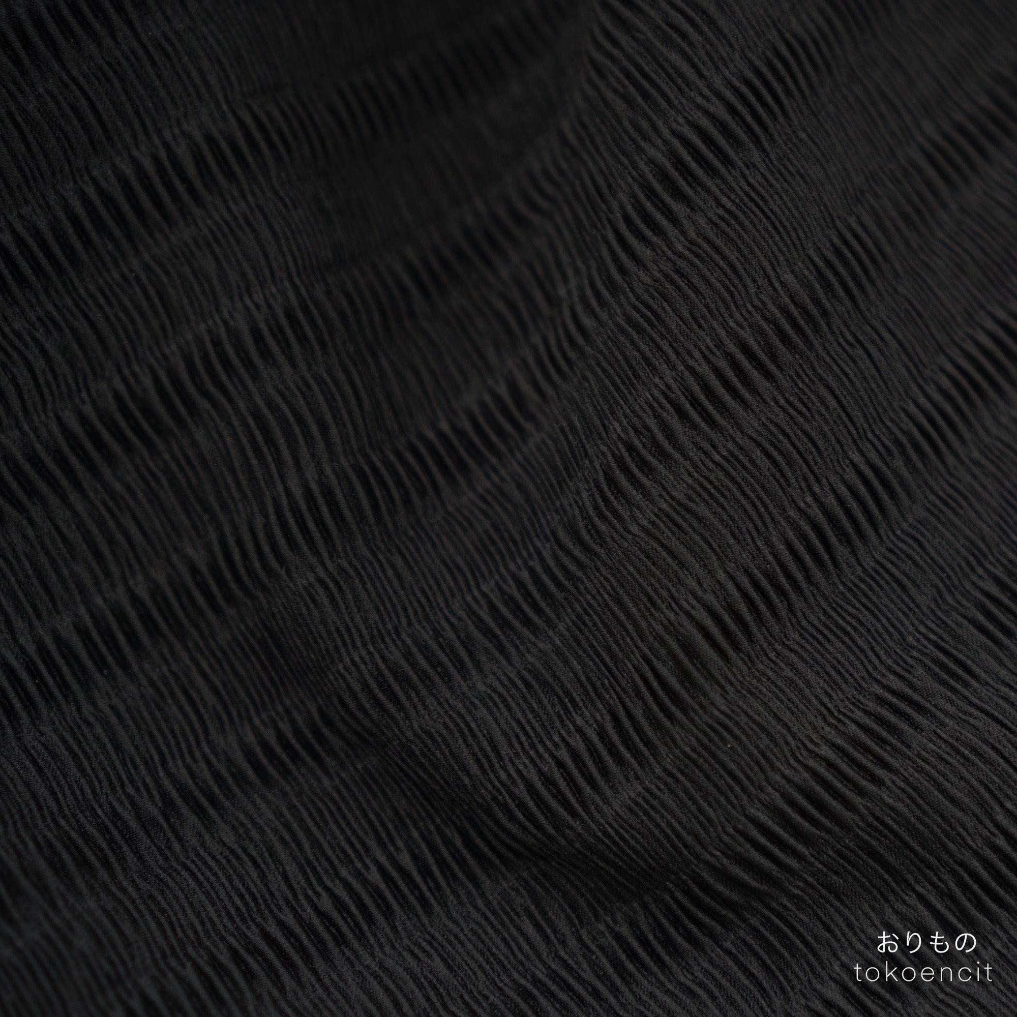 Powder Skin | Pleat Micro Smoke 1cm