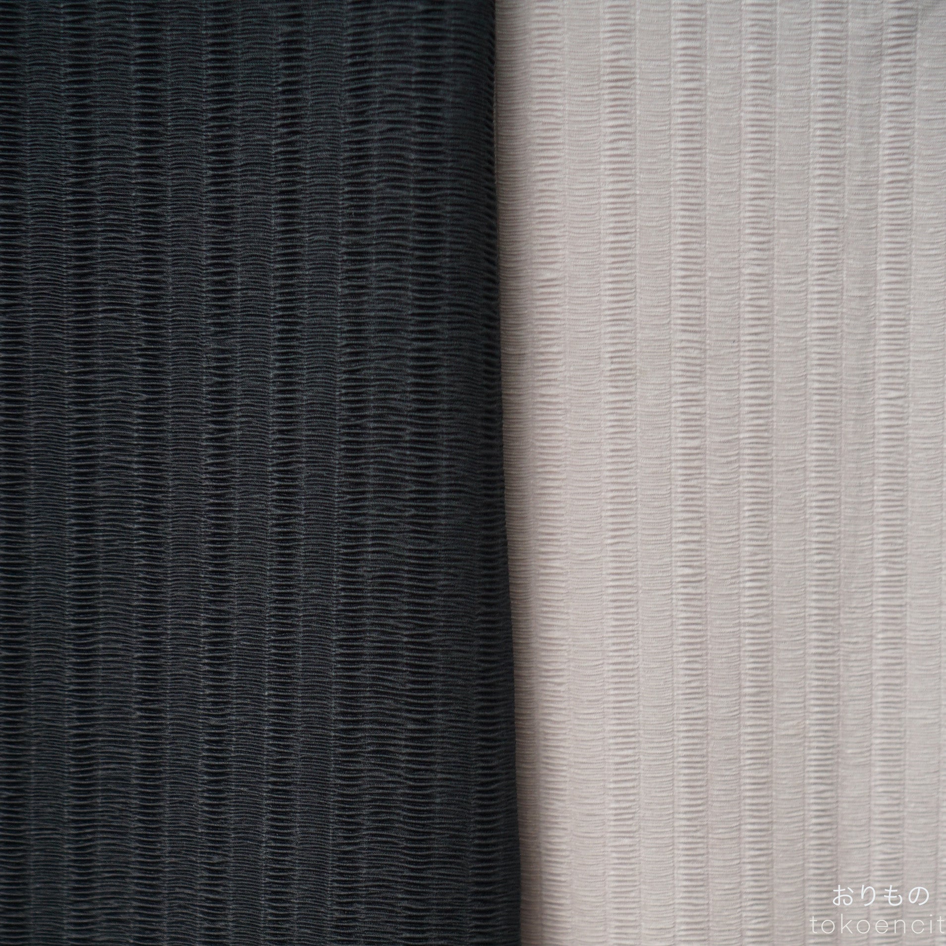 Powder Skin | Pleat Micro Smoke 1cm