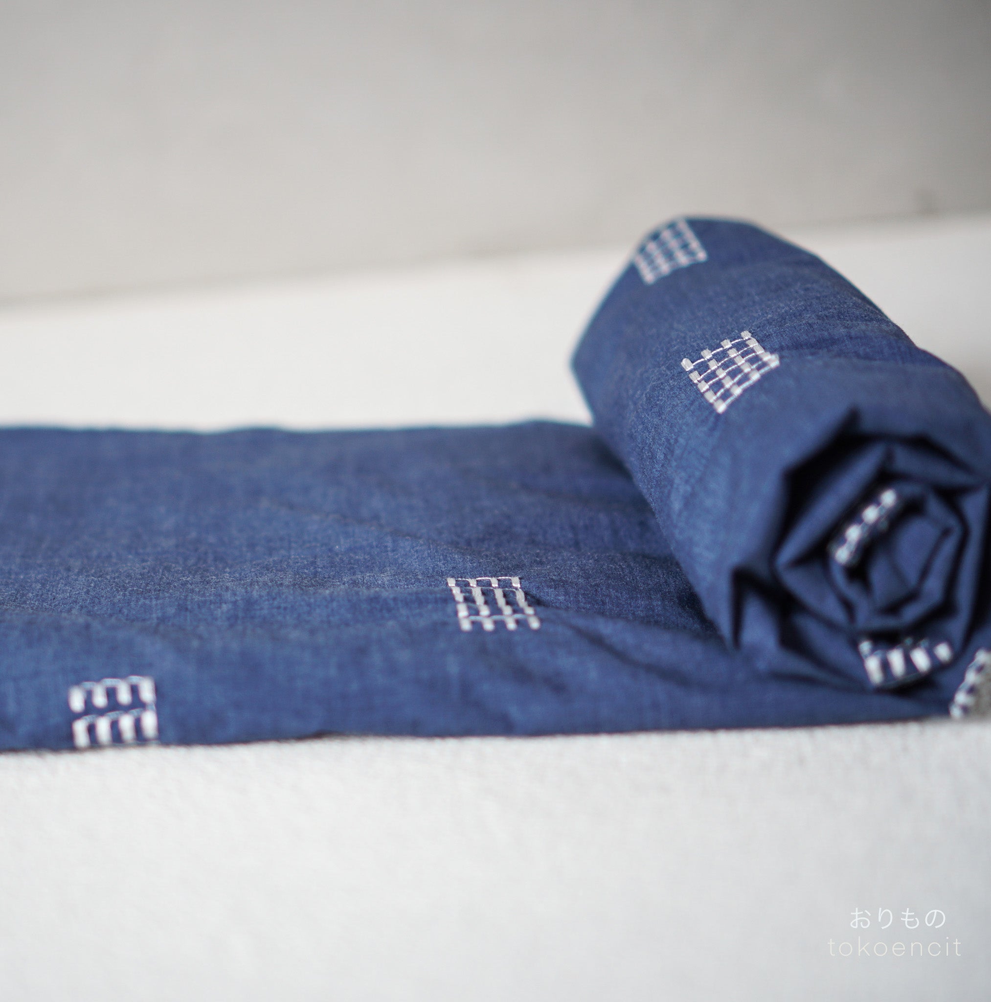 Cotton Rich | Square Stripe Embro