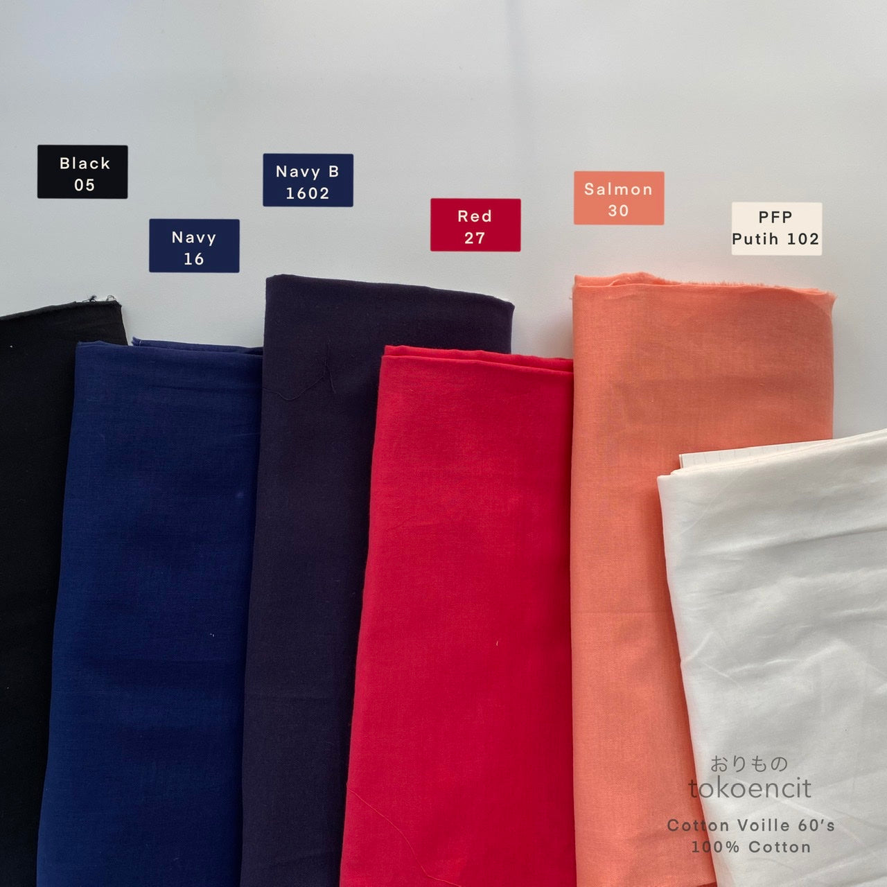 Cotton Voille 60’s | Solid