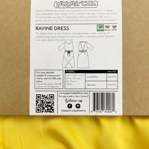 Paper Pattern : Ravine Dress | Papercut Patterns
