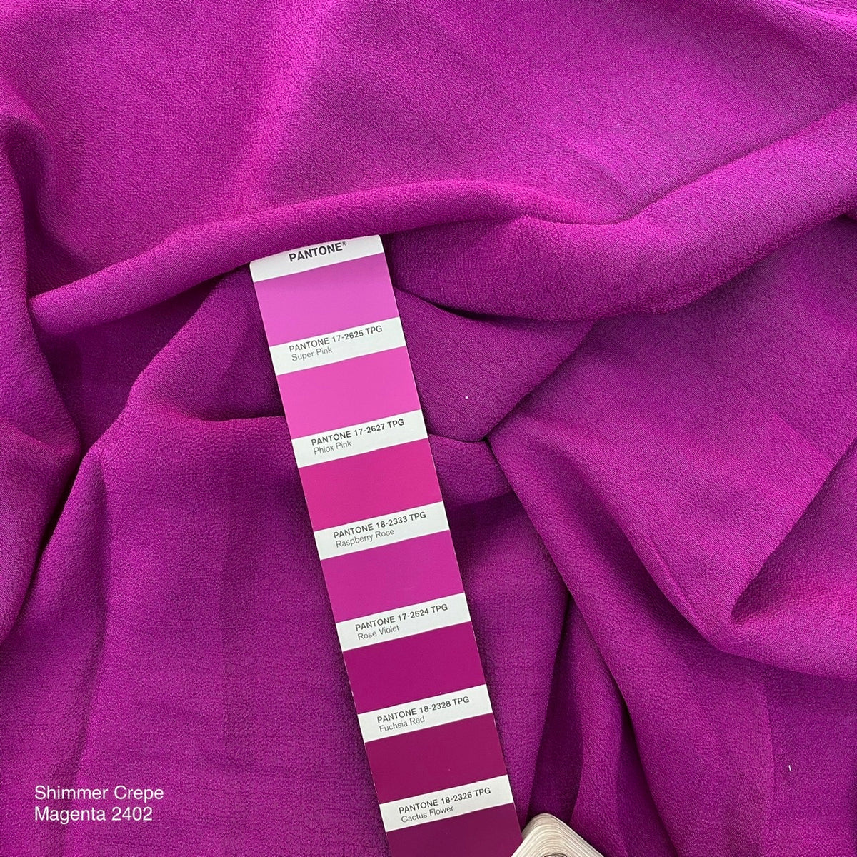 Shimmer Crepe / Marocanne | Solid