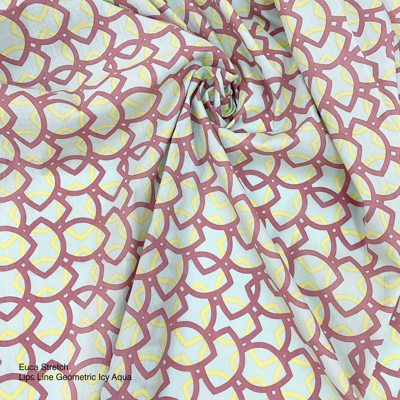 Euca Stretch | Lips Line Geometric