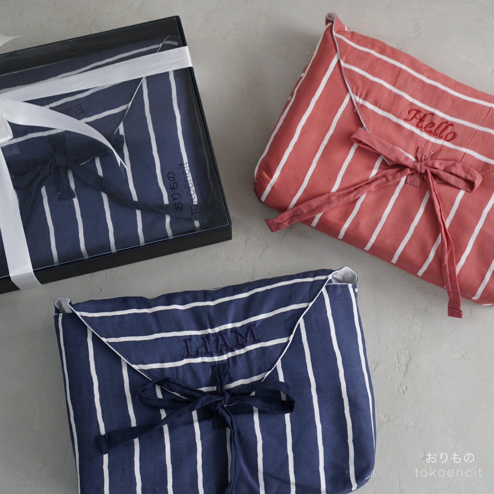 Baby Blanket | Stripe Teracotta