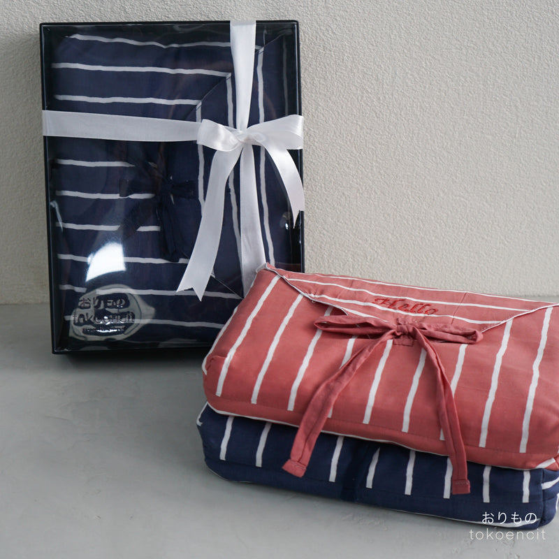 Baby Blanket | Stripe Teracotta
