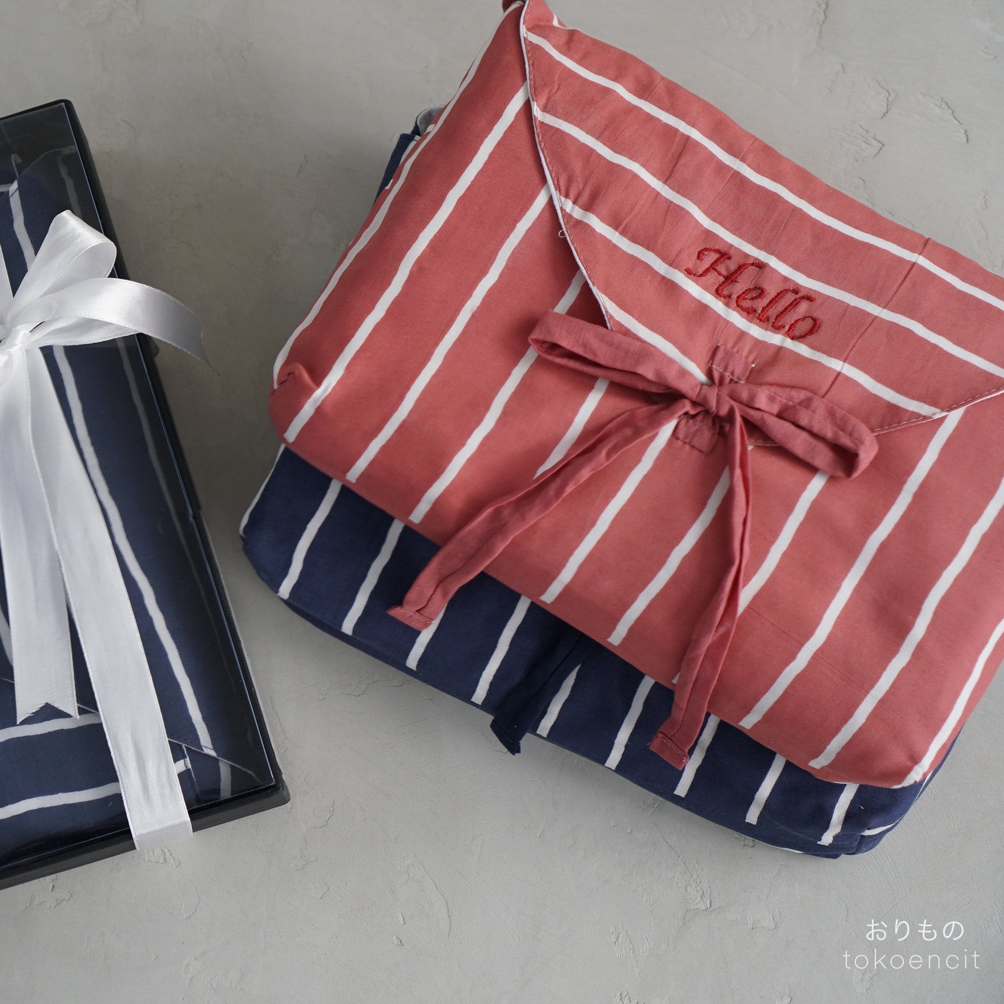 Baby Blanket | Stripe Teracotta