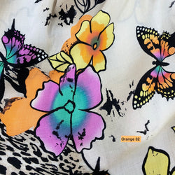 Euca Linen | Rainbow Butterfly