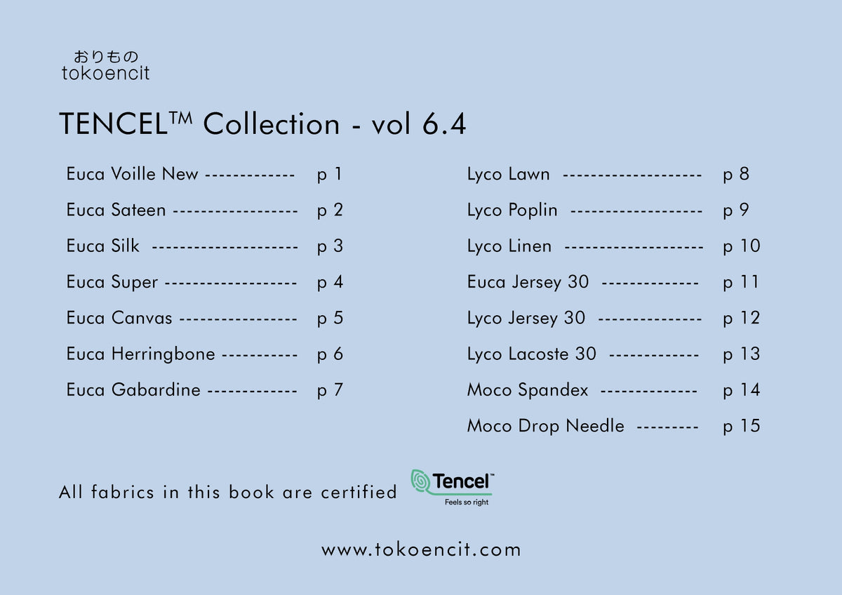 Fabric Catalogue vol 6.4 | TENCEL® collection