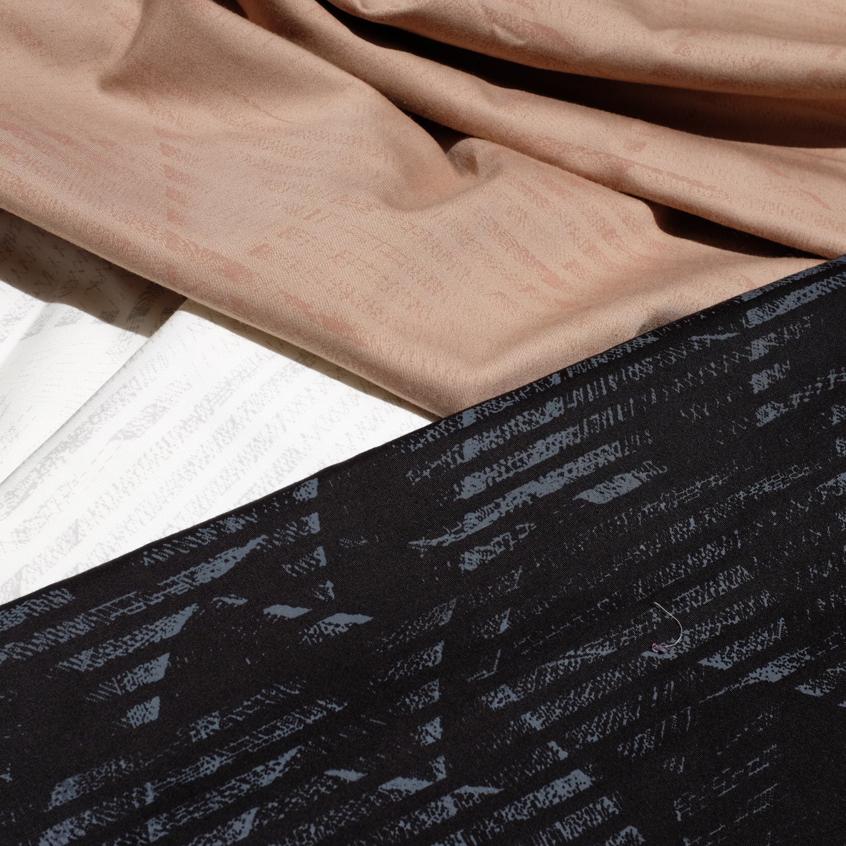 Vico Sateen Spandex | Stone Line