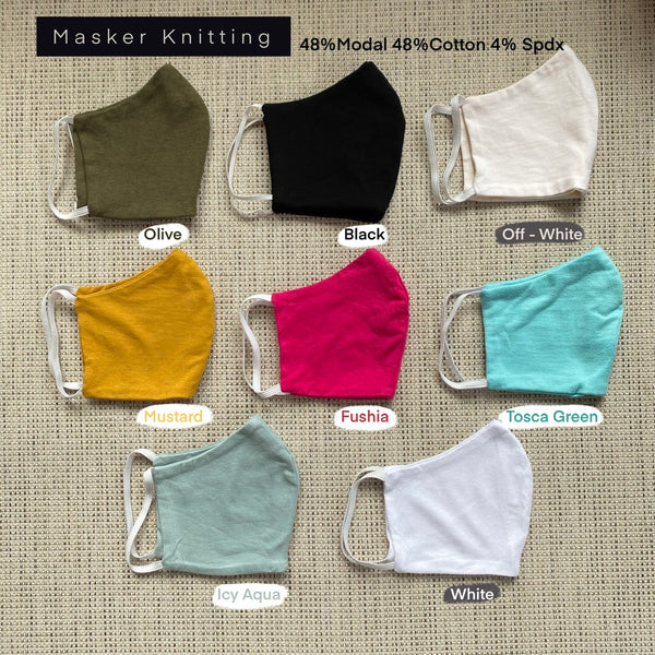 Masker Knitting | 48% Modal 48%Cotton 4%Spandex