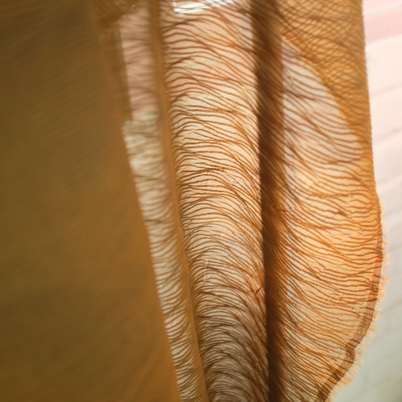 Chiffon Silk | Wave Pleats
