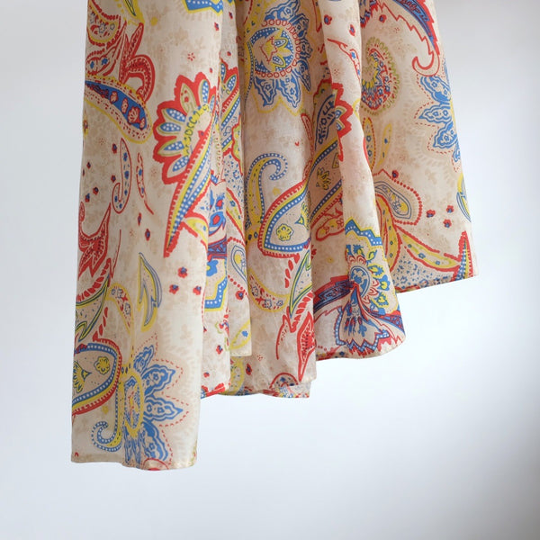 Rayon Voille | Ethnic Paisley