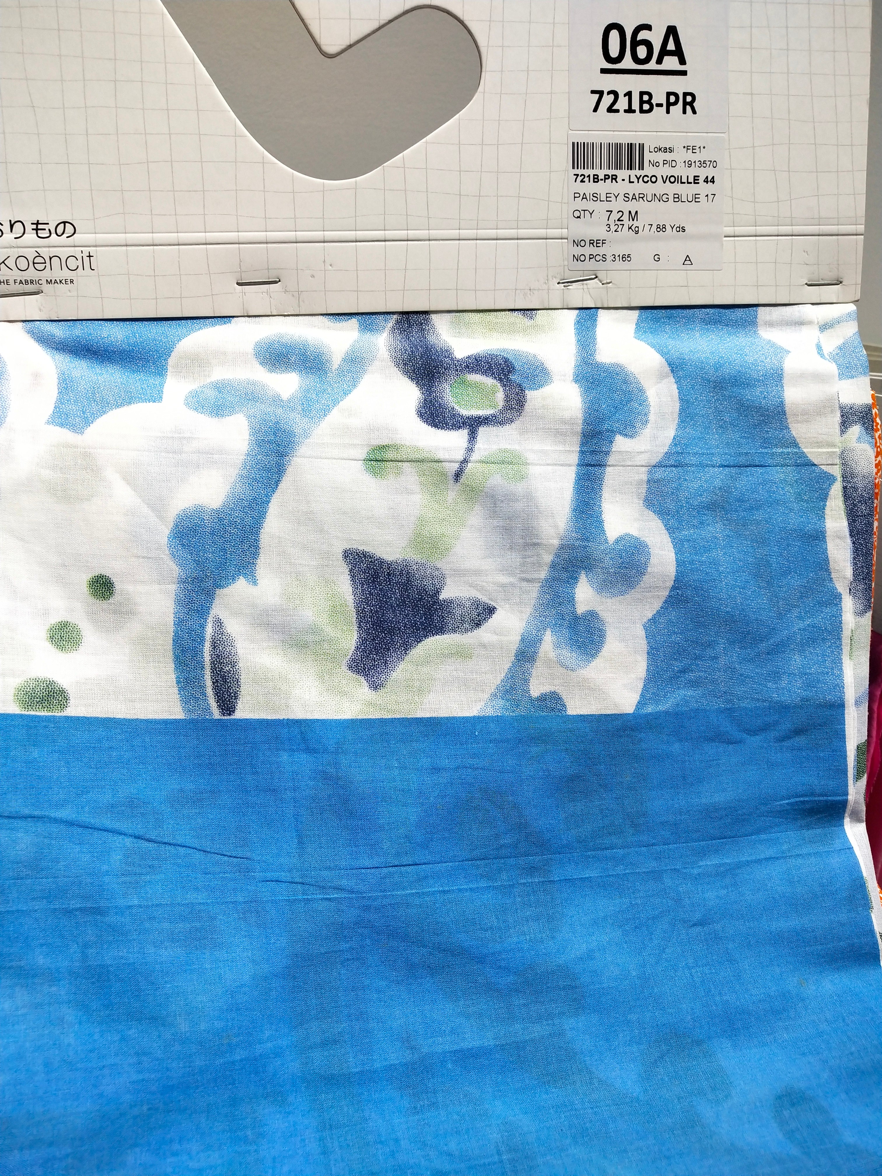 Lyco Voille 44” | Paisley Saroong