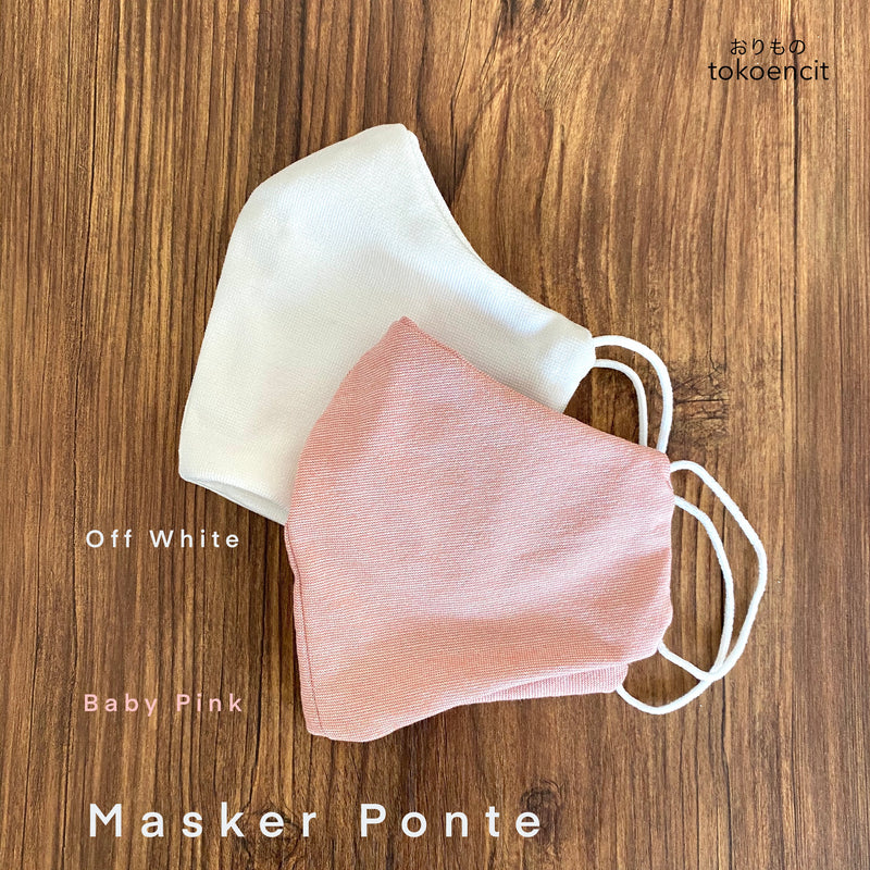 Masker PONTE | 48% Polyester 48% Rayon 4%Spdx
