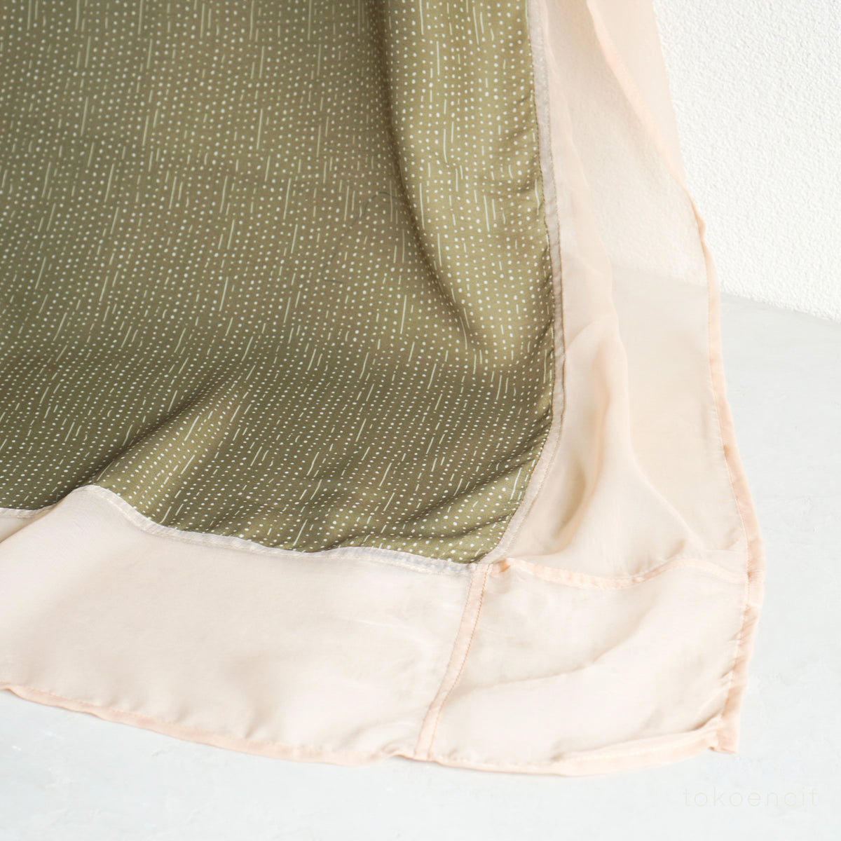 Scarf Corpol | Stripe Dot Allover