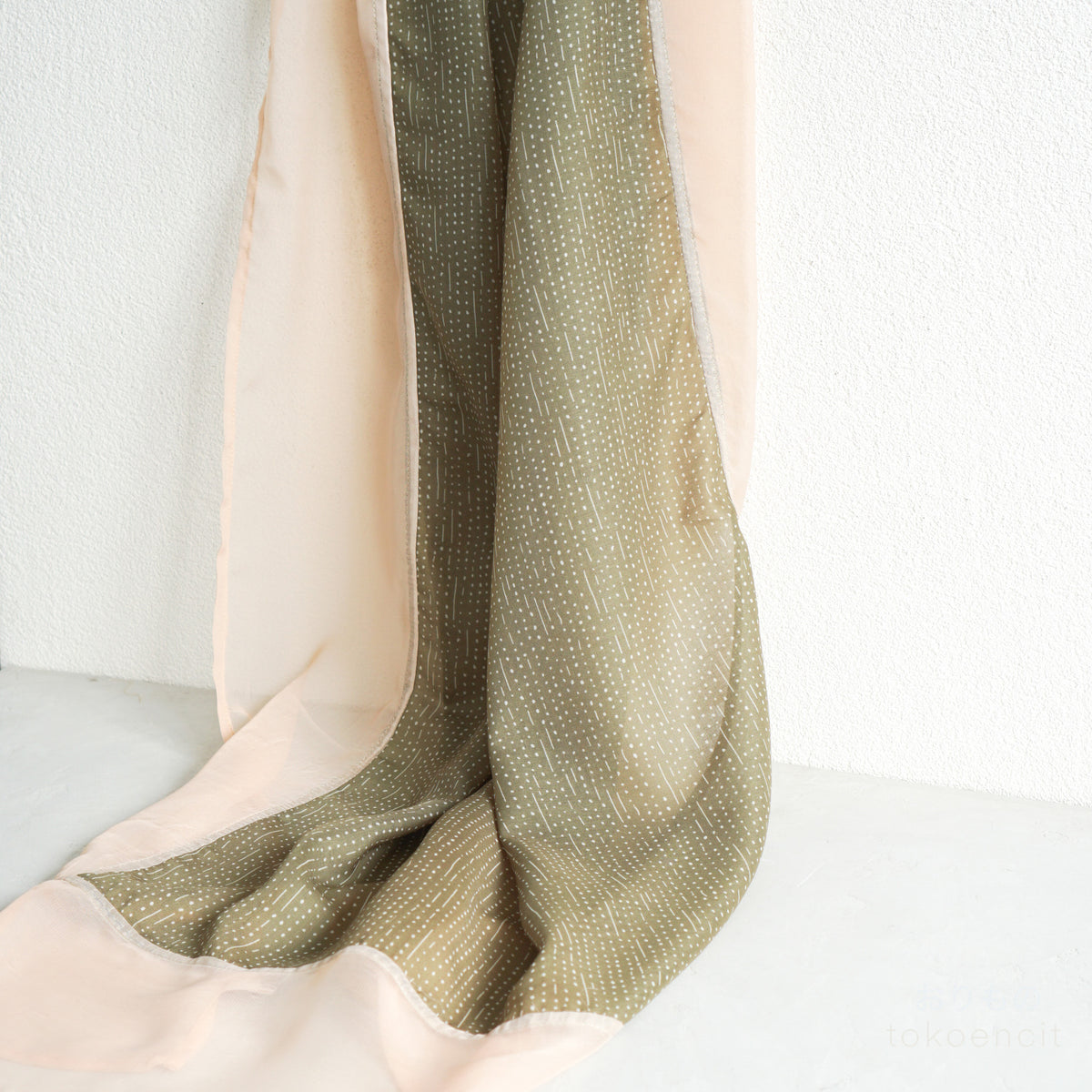 Scarf Corpol | Stripe Dot Allover