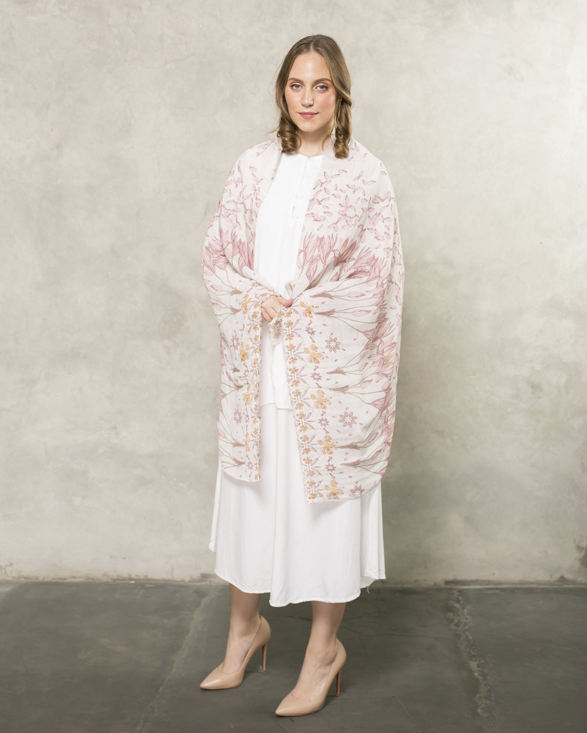 Shimmer Crepe / Marocanne | Sinayan Tunic