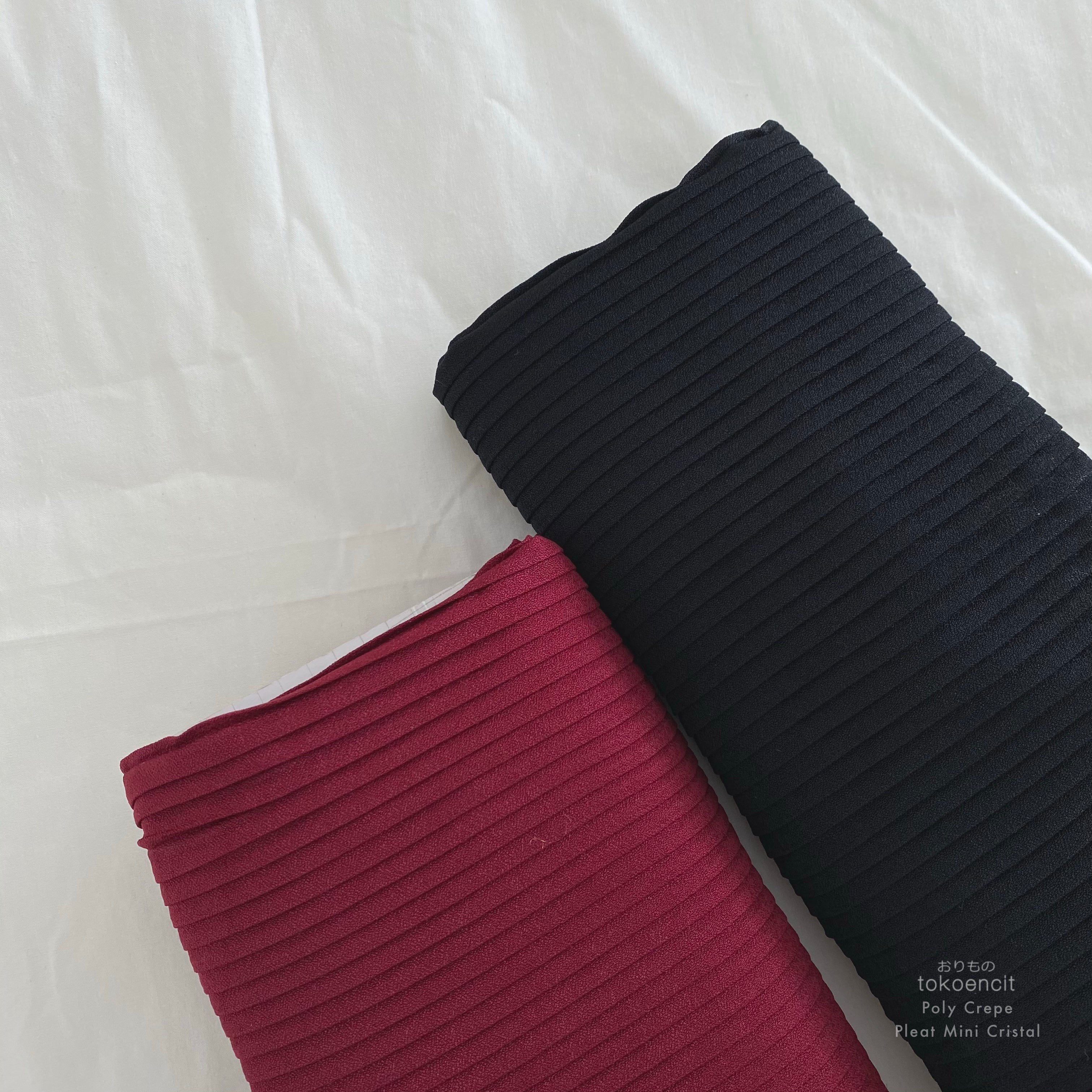 Poly Crepe | Pleat Mini Cristal 0,5