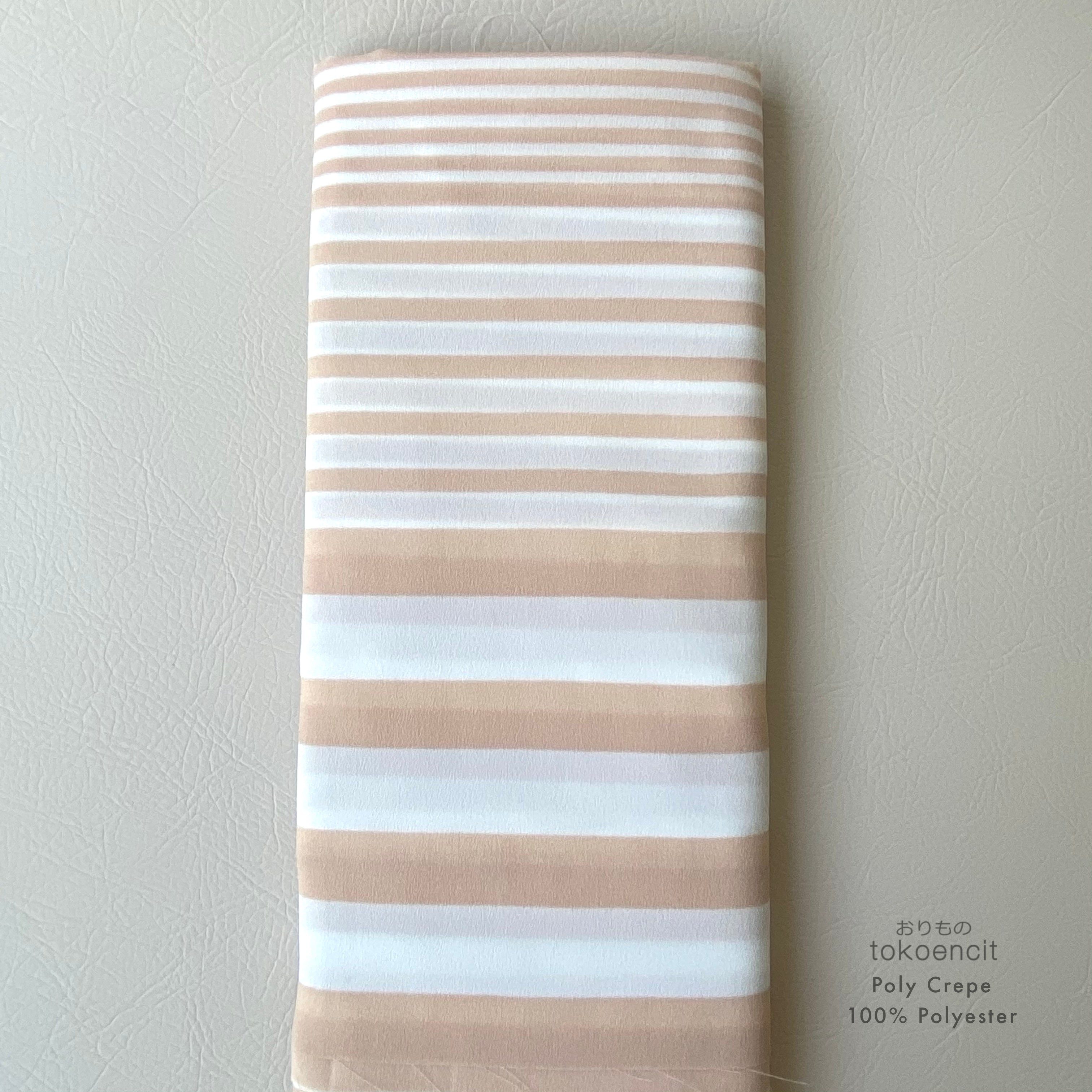 Poly Crepe | Multi Garis