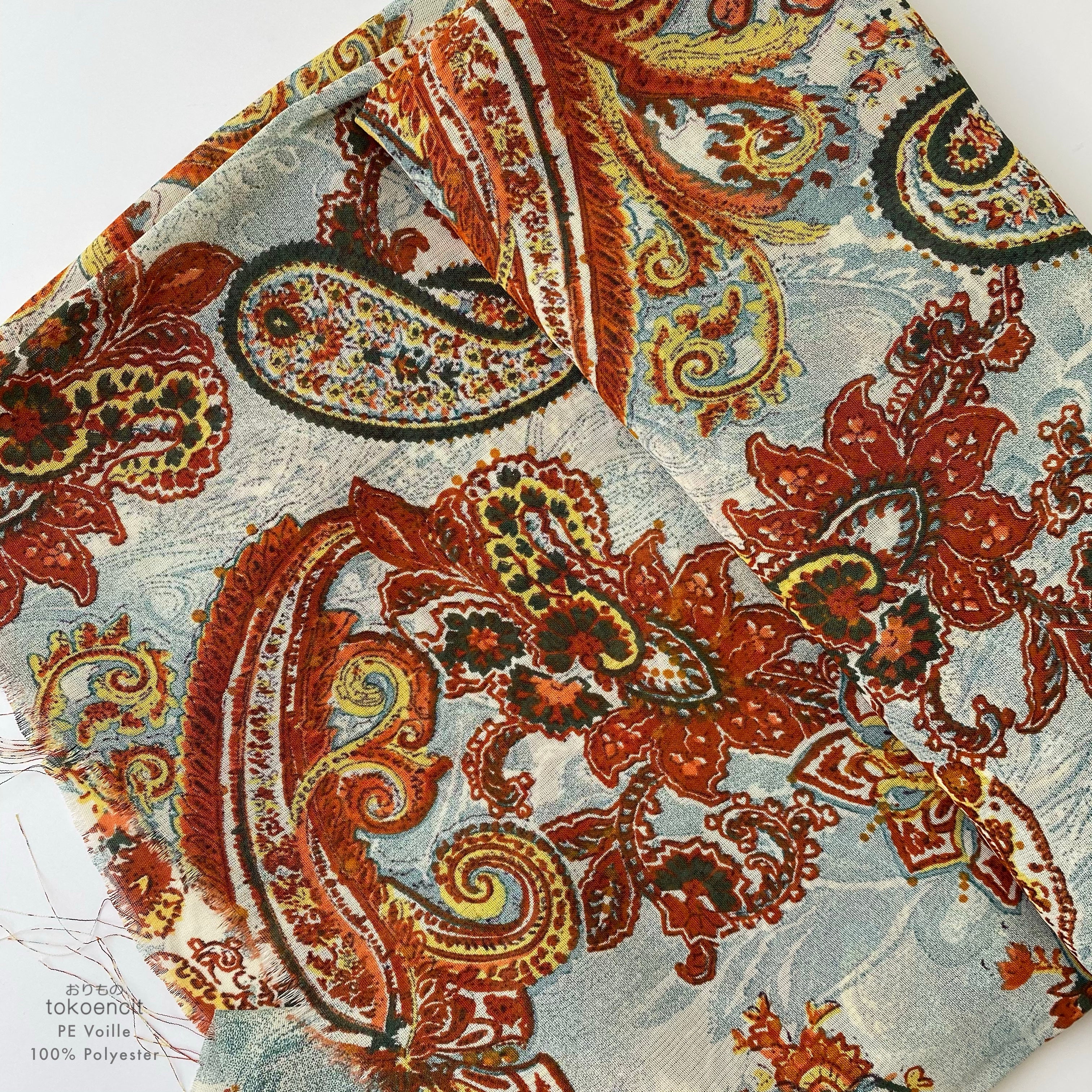PE Voille 58  | Paisley